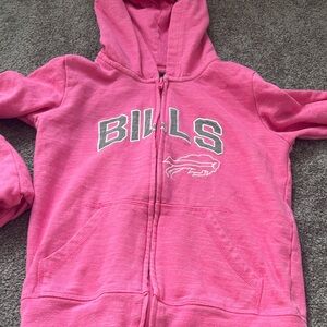NFL Pink Bills Kids Hoodie